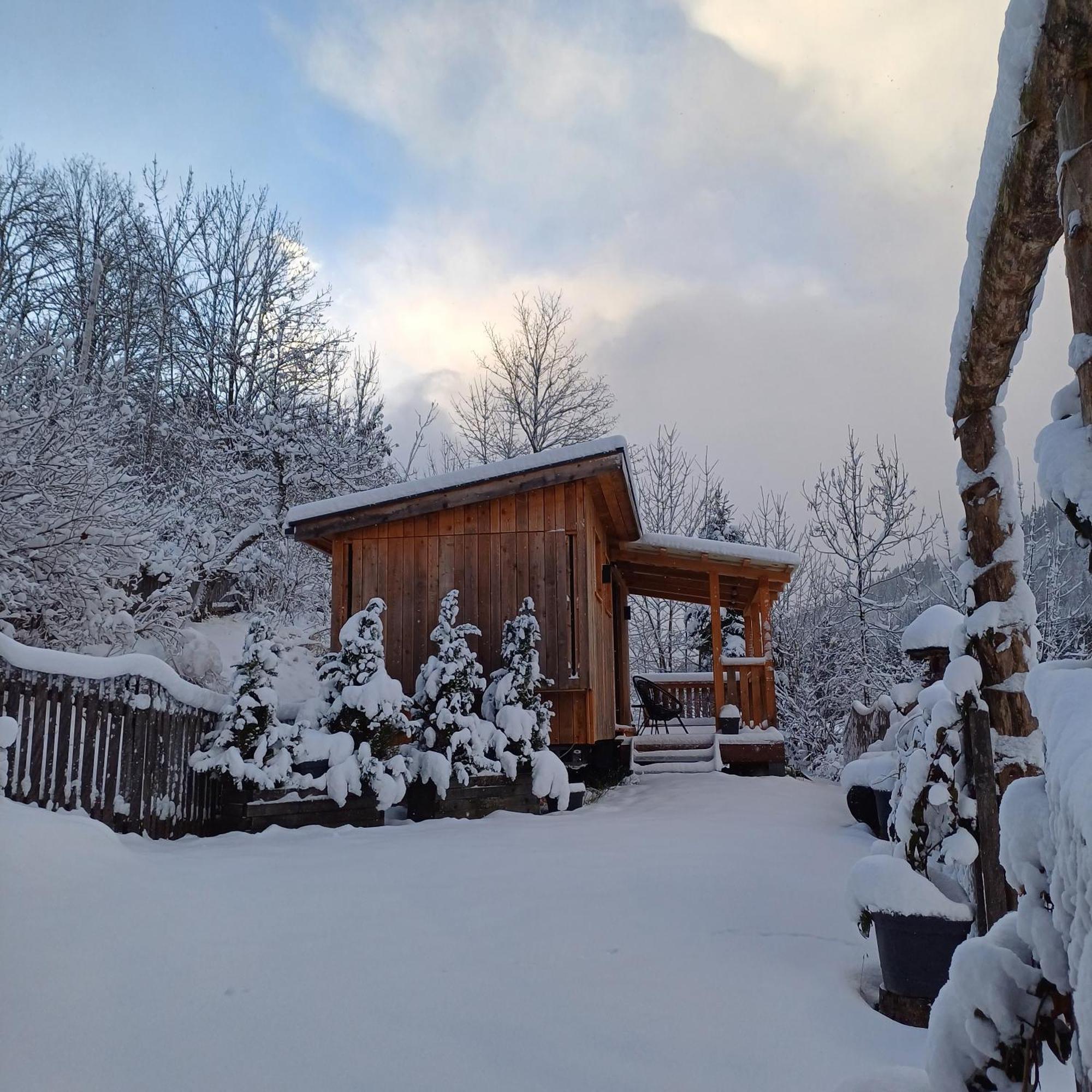 Hotel Tiny House Am Steinergut Radstadt Exterior foto